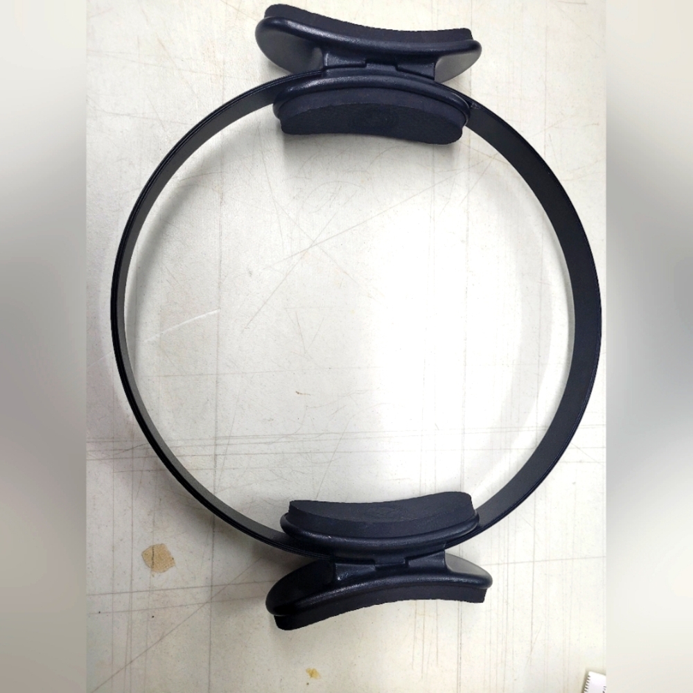 Black Pilates Merrithew Pro Ring 12" Fitness Circle® ProFirm resistance · Steel